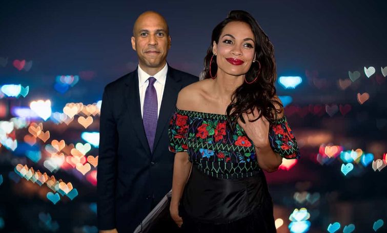 The Relationship Explanation Between Rosario Dawson and Cory Booker